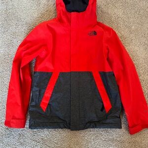 Boys North Face ski jacket